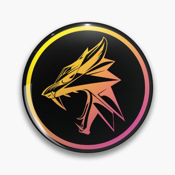 Item preview, Witcher Game Symbol Neon Aesthetic  designed and sold by Gamify Store.