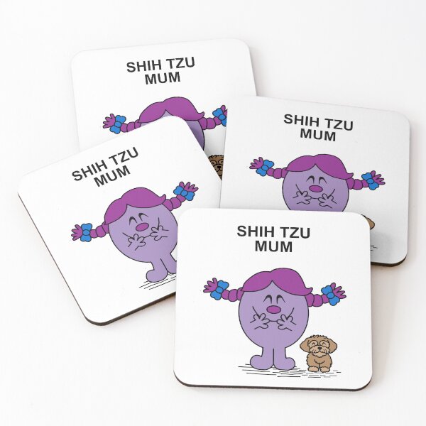 Item preview, Little Miss Shih Tzu Dog Mum designed and sold by Scat the cat.