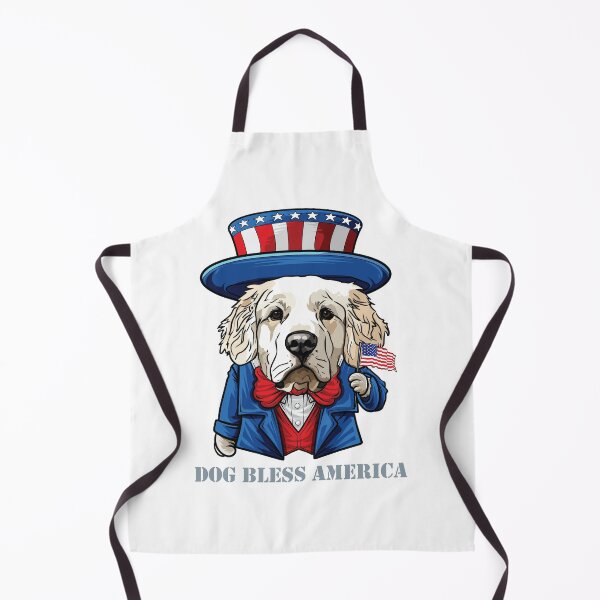 Item preview, Funny 4th of July Great Pyrenees Dog Bless America designed and sold by whyitsme.