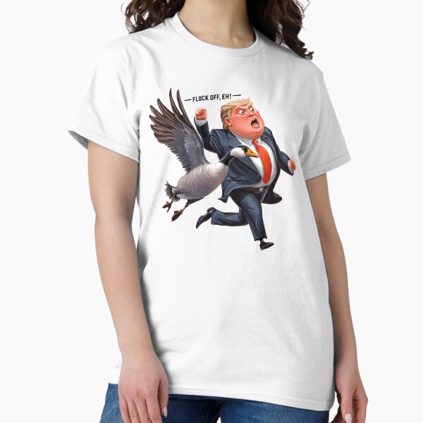 Item preview, Chased by a Cobra Chicken: Flock Off, Eh! designed and sold by mmagwood.
