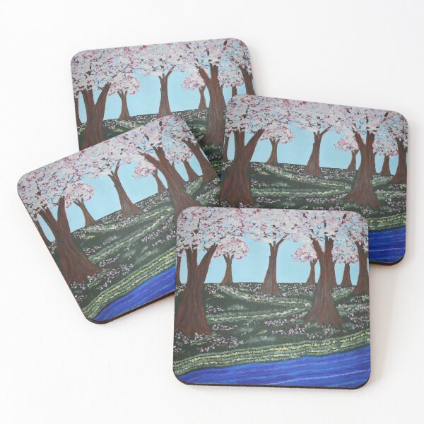 Item preview, cherry blossom trees designed and sold by jenvanceart.