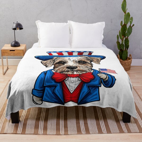 Item preview, Funny 4th of July Russell Terrier Dog designed and sold by whyitsme.