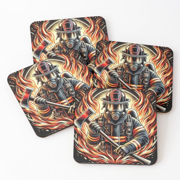 Item preview, Firefighter designed and sold by ShakaBro.