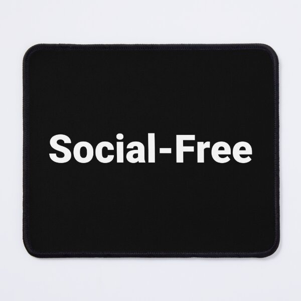 Item preview, Social-Free designed and sold by Text-based T-Shirts and Gifts.