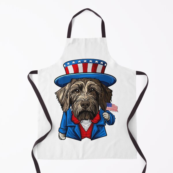 Item preview, Funny 4th of July German Wirehaired Pointer Dog designed and sold by whyitsme.