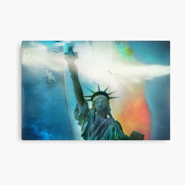 She Still Shines the Way Metal Print