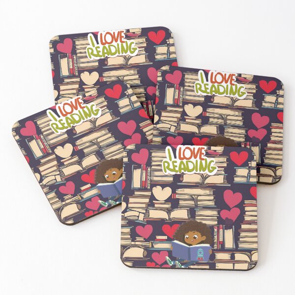 Item preview, I Look Reading, Book Love Graphic designed and sold by FroggyFly Designs.