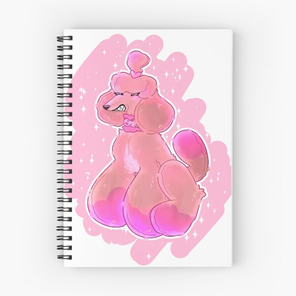 Item preview, Swan the Smiling Apricot Abstract Standard Poodle designed and sold by TheCurlyGirlSwirl.