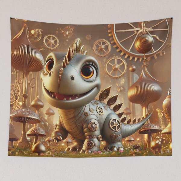 Item preview, Steampunk Shantungosaurus designed and sold by Sillytoe.
