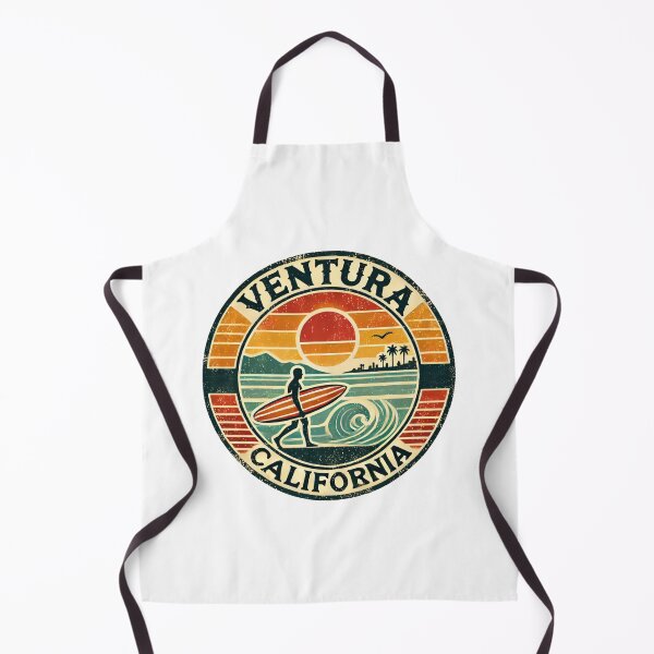 Item preview, Ventura, California - Vintage Surfing Design - Retro Inspiration designed and sold by CircinusStore.