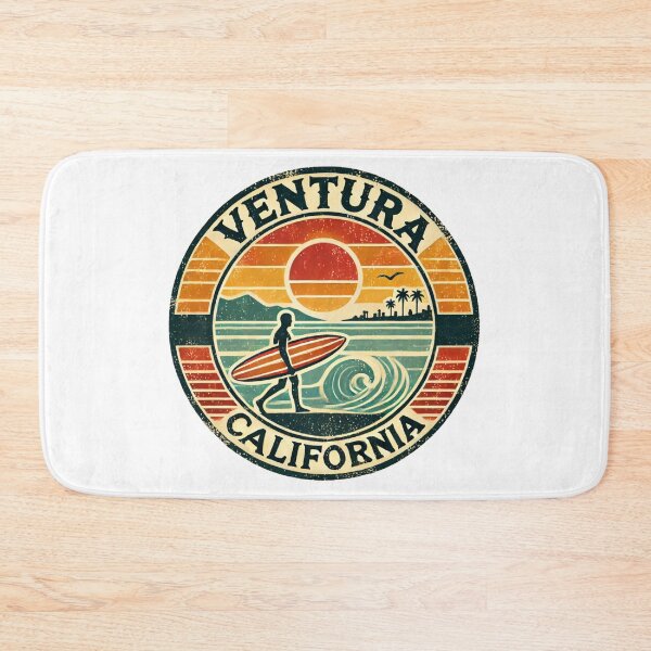 Item preview, Ventura, California - Vintage Surfing Design - Retro Inspiration designed and sold by CircinusStore.