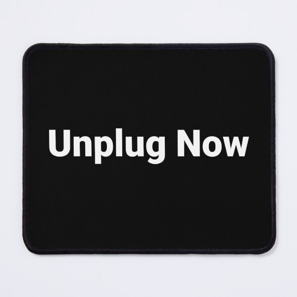 Item preview, Unplug Now designed and sold by Text-based T-Shirts and Gifts.