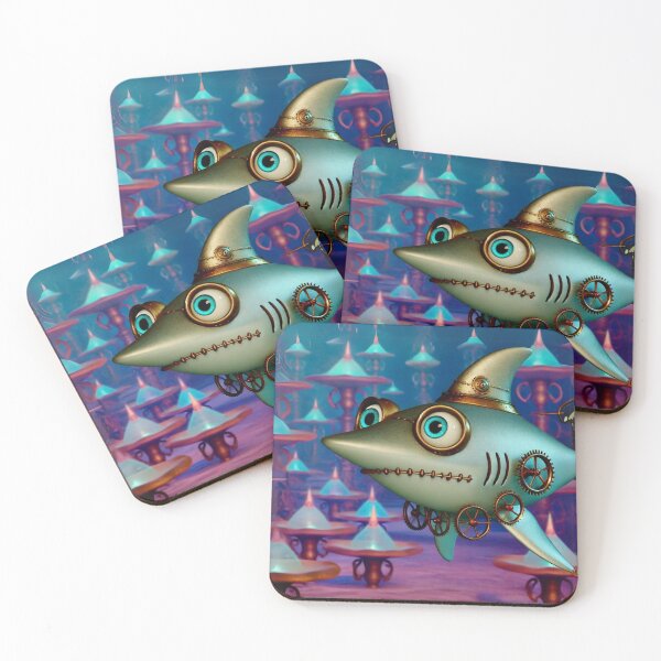 Item preview, Steampunk Shark designed and sold by Sillytoe.