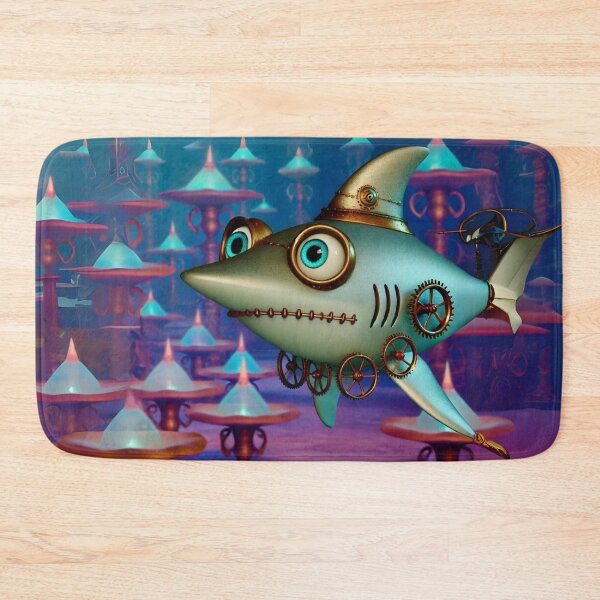 Item preview, Steampunk Shark designed and sold by Sillytoe.