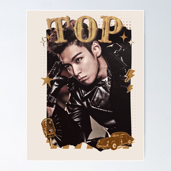 Artikel-Vorschau von TOP Choi Seung-hyun Retro Y2K Preppy Squid Game Schauspieler Scrapbook Collage Design, designt und verkauft von HELL0WBELLO.