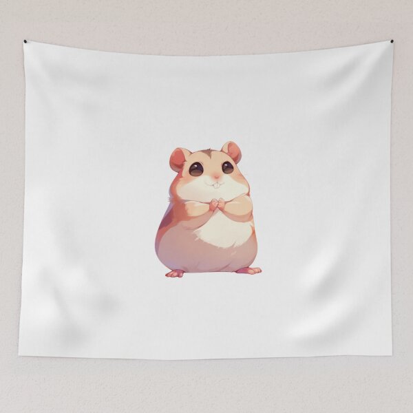 Item preview, Your cute happy friend hamster designed and sold by PatternFly.
