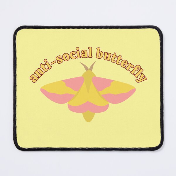 Item preview, Anti-Social Butterfly designed and sold by piscesmoon22.