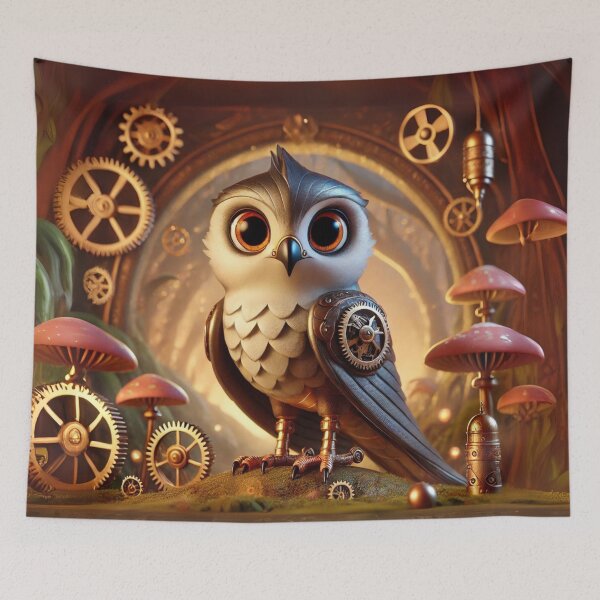 Item preview, Steampunk Sharp-Shinned Hawk designed and sold by Sillytoe.