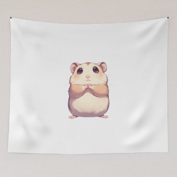 Item preview, Your cute happy friend hamster designed and sold by PatternFly.