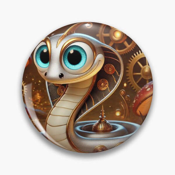 Item preview, Steampunk Sharp-Tailed Snake designed and sold by Sillytoe.