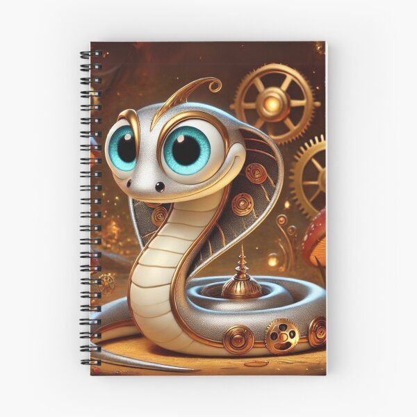 Item preview, Steampunk Sharp-Tailed Snake designed and sold by Sillytoe.