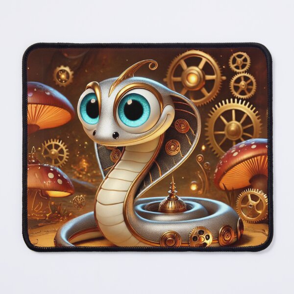 Item preview, Steampunk Sharp-Tailed Snake designed and sold by Sillytoe.