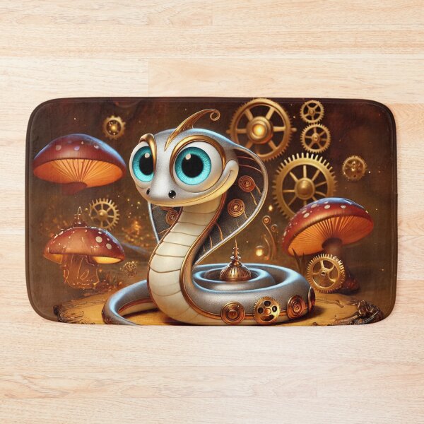 Item preview, Steampunk Sharp-Tailed Snake designed and sold by Sillytoe.