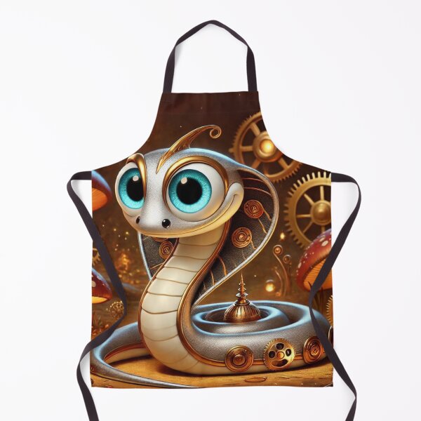 Item preview, Steampunk Sharp-Tailed Snake designed and sold by Sillytoe.