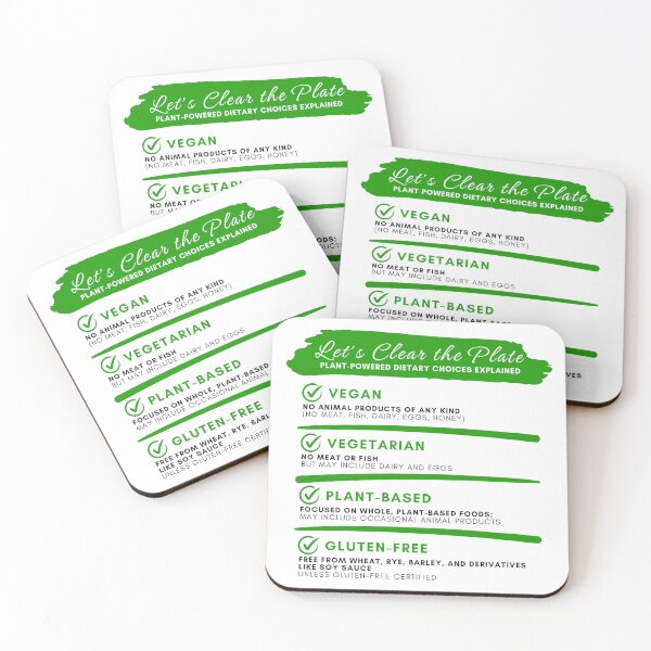 Item preview, Let's Clear the Plate-Plant-Powered Dietary Choices Explained designed and sold by dishinitout.