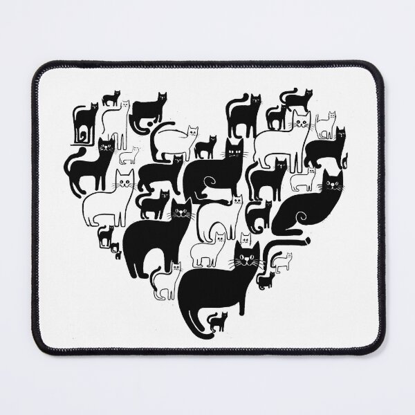 Item preview, heart cat shirt designed and sold by CanvaSnap ⭐⭐⭐⭐⭐.