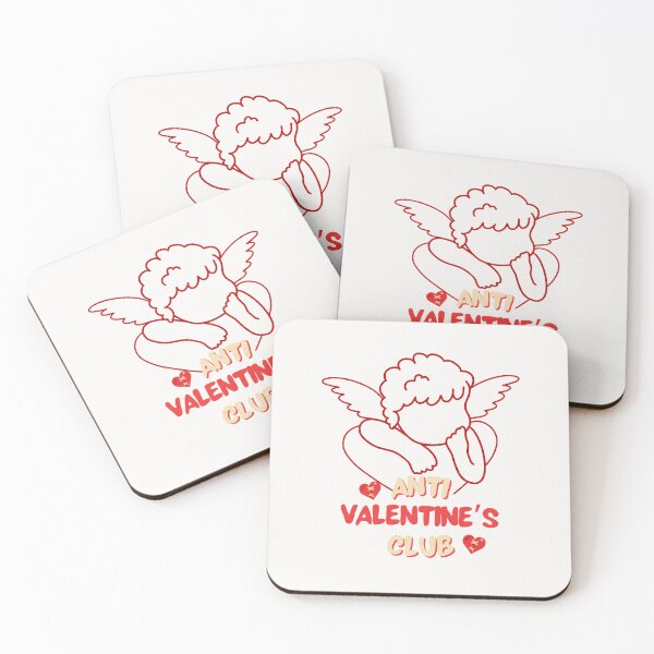 Item preview, Anti Valentine's Club T-shirt designed and sold by 719Cr8ters.