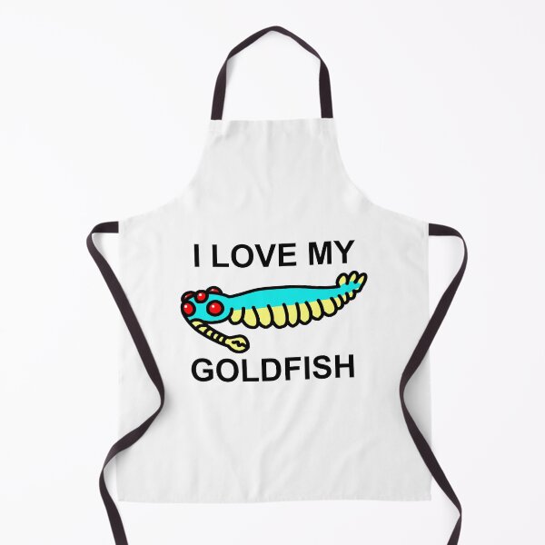 Item preview, I love my goldfish Opabinia Colored designed and sold by ThePaleoDude.