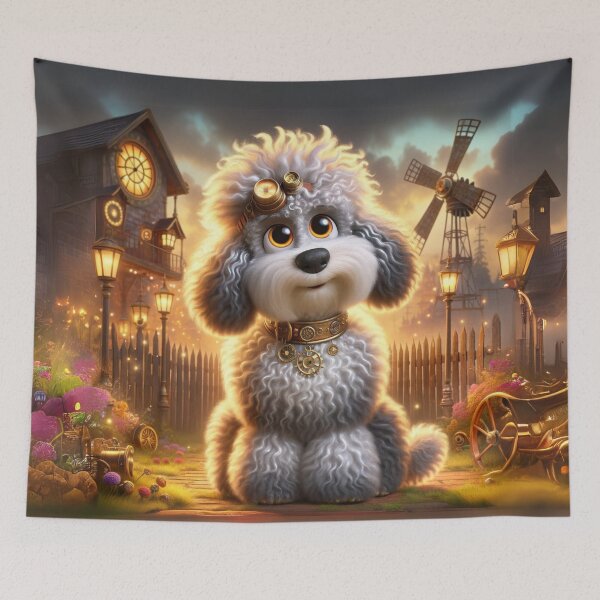 Item preview, Steampunk Sheepadoodle designed and sold by Sillytoe.