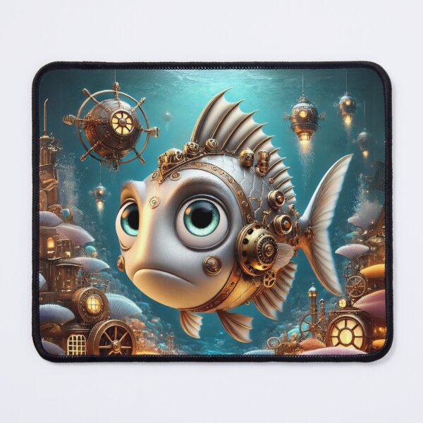 Item preview, Steampunk Sheepshead Fish designed and sold by Sillytoe.