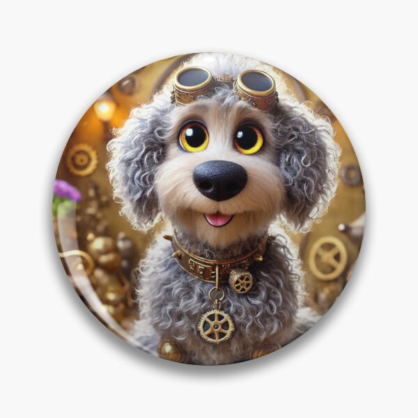 Item preview, Steampunk Shepadoodle designed and sold by Sillytoe.