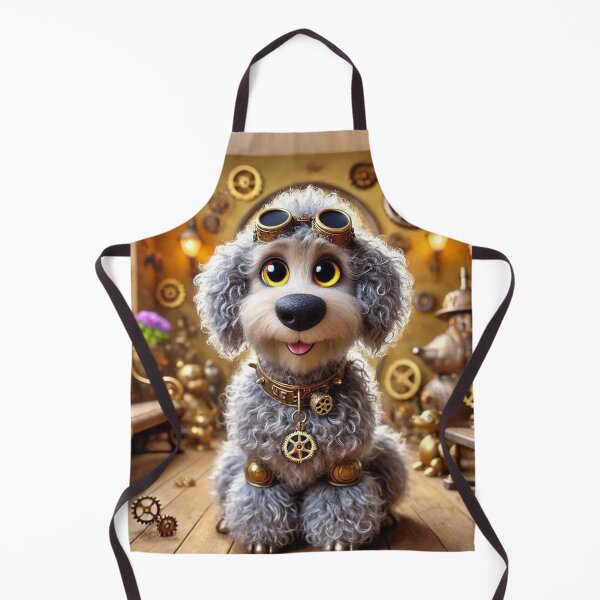 Item preview, Steampunk Shepadoodle designed and sold by Sillytoe.
