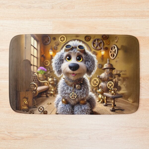 Item preview, Steampunk Shepadoodle designed and sold by Sillytoe.