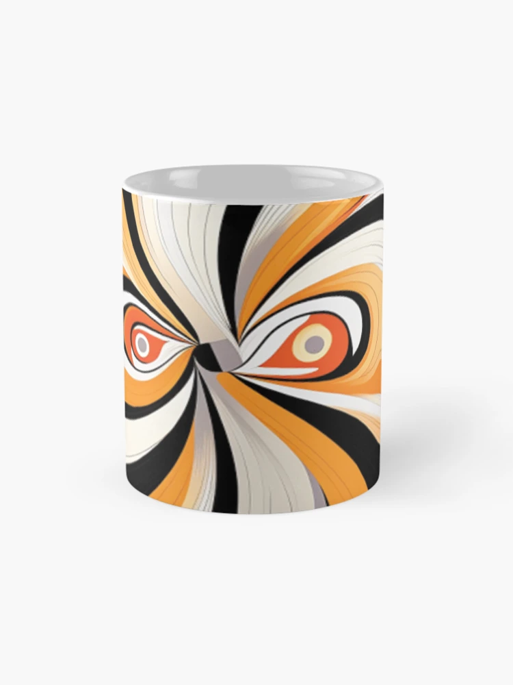 Thumbnail 4 of 6, Coffee Mug, Abstract Pattern designed and sold by Smiling Collie Designs.