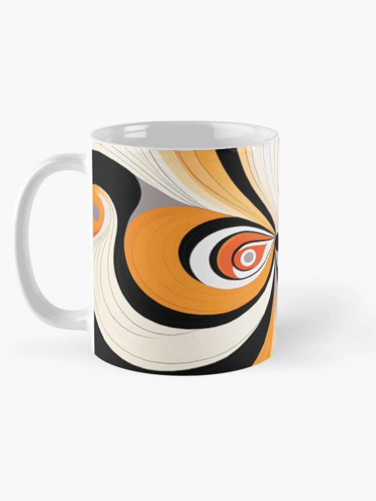 Thumbnail 5 of 6, Coffee Mug, Abstract Pattern designed and sold by Smiling Collie Designs.