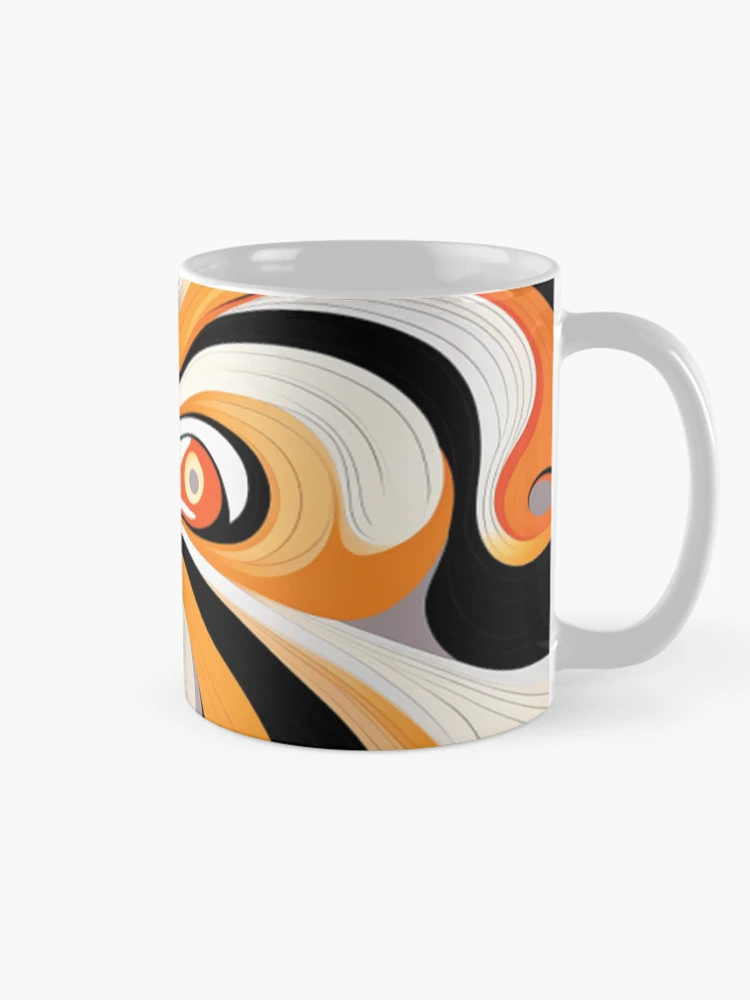 Thumbnail 3 of 6, Coffee Mug, Abstract Pattern designed and sold by Smiling Collie Designs.