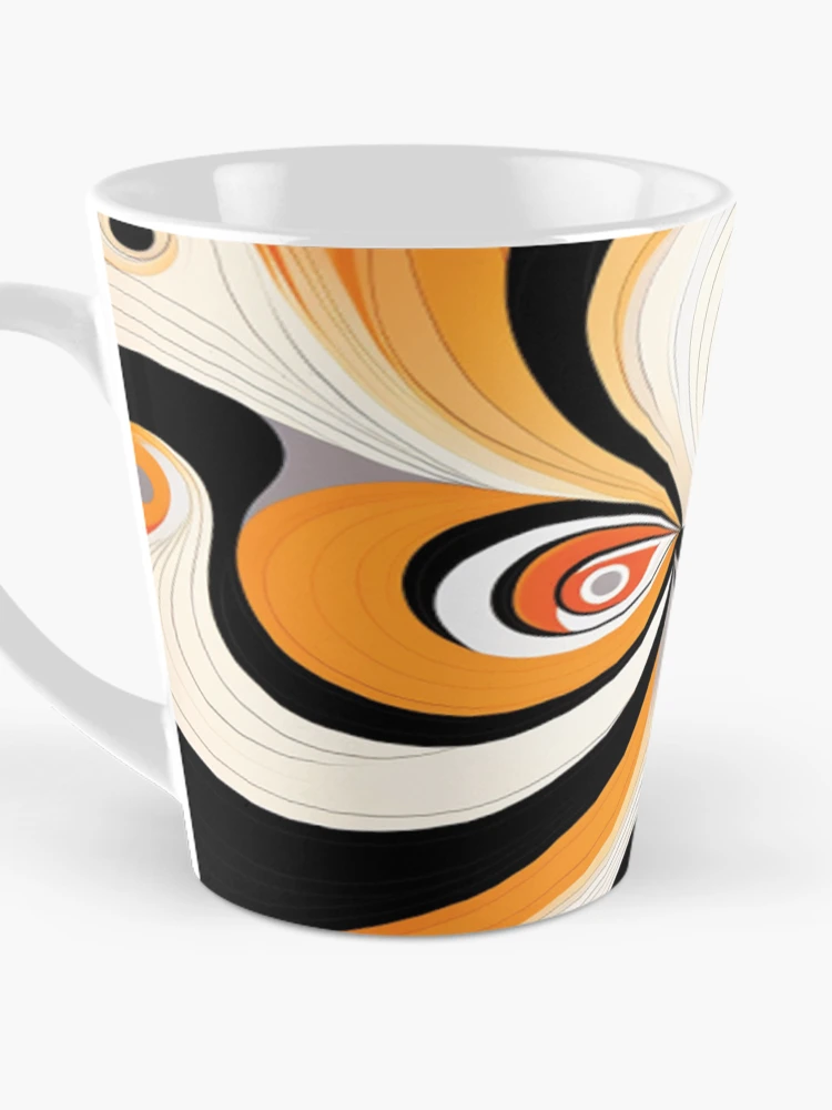 Thumbnail 3 of 4, Coffee Mug, Abstract Pattern designed and sold by Smiling Collie Designs.