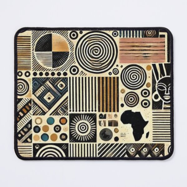 Item preview, Bogolan (Mud Cloth) Pattern designed and sold by Shs-Kenya.