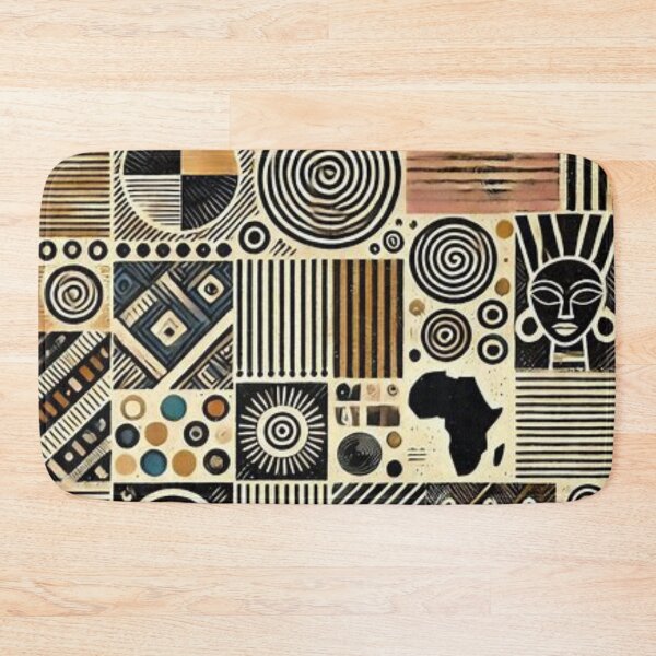 Item preview, Bogolan (Mud Cloth) Pattern designed and sold by Shs-Kenya.
