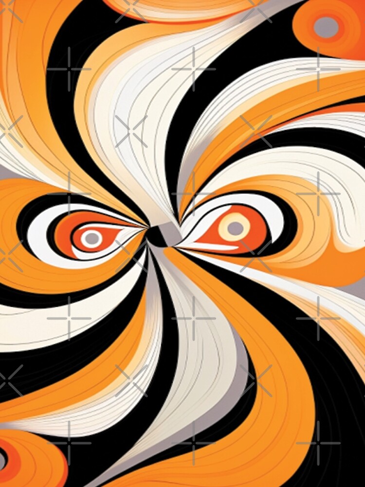 Thumbnail 5 of 5, A-Line Dress, Abstract Pattern designed and sold by Smiling-Collie.