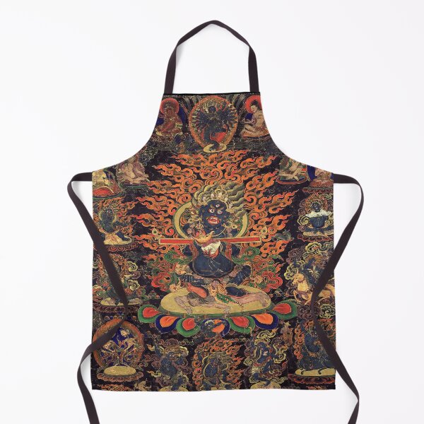 Item preview, Mandala 212 Mahakala Buddhist Protector Panjarnata 1800s designed and sold by GuyBlank.