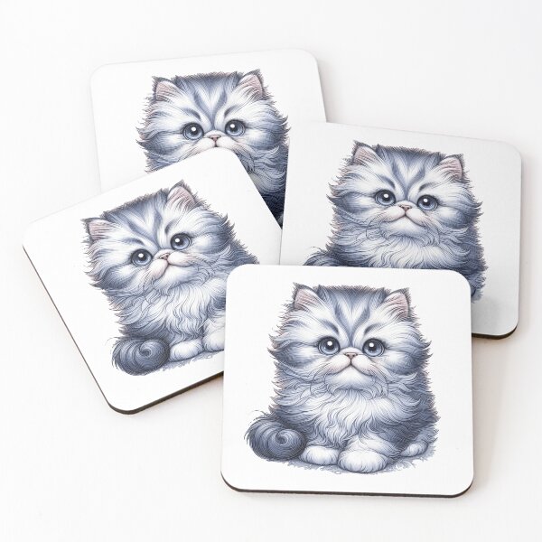 Item preview, Cute adorable persian kitten designed and sold by nicnacc.