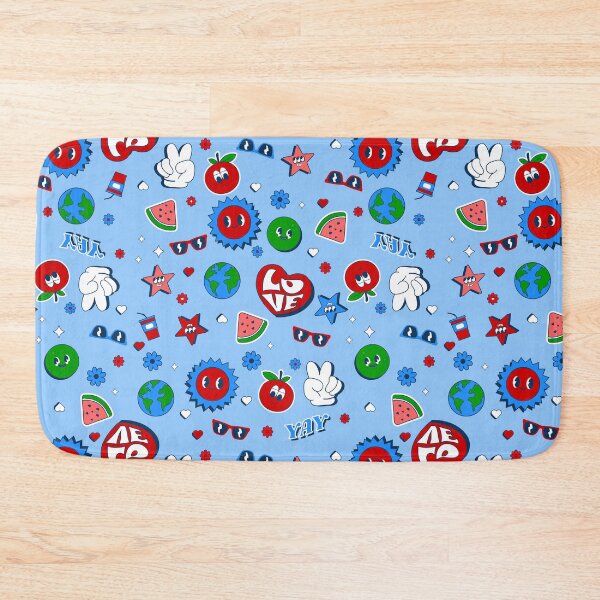 Item preview, groovy heart watermelon earth valentine 1960s  designed and sold by Gossip Rag.