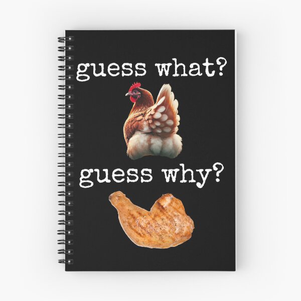 Item preview, guess what chicken butt funny meme designed and sold by HABlackwood.