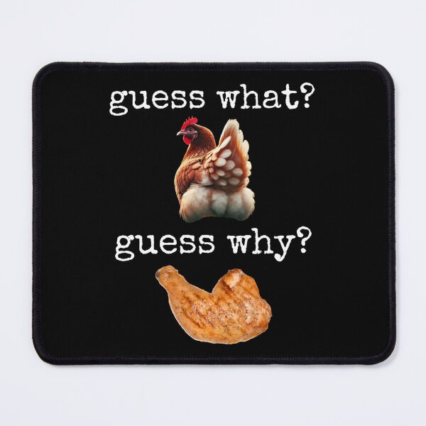 Item preview, guess what chicken butt funny meme designed and sold by HABlackwood.