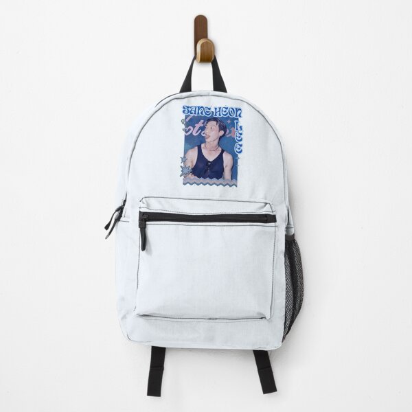 Item preview, Collage de diseño de Min Ho con álbum de recortes azul preppy Y2K de Sang Heon Lee designed and sold by HELL0WBELLO.